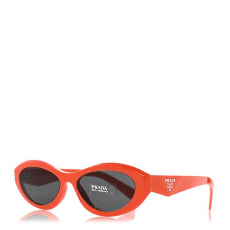 prada sunglasses orange